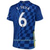 Camiseta de fútbol Chelsea T. Silva 6 Primera Equipación 2021/22 - Hombre